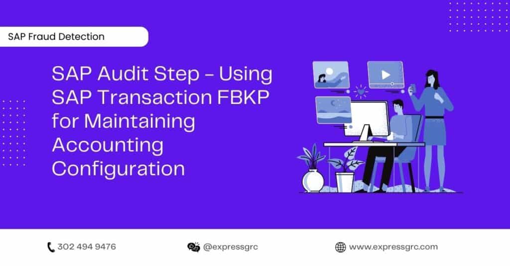 SAP Transaction FBKP Accounting Configuration